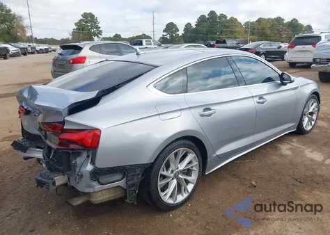 2020 Audi A5 Sportback Premium 45 Tfsi Quattro S Tronic z USA, uszkodzony, nr VIN WAUANCF5XLA008659